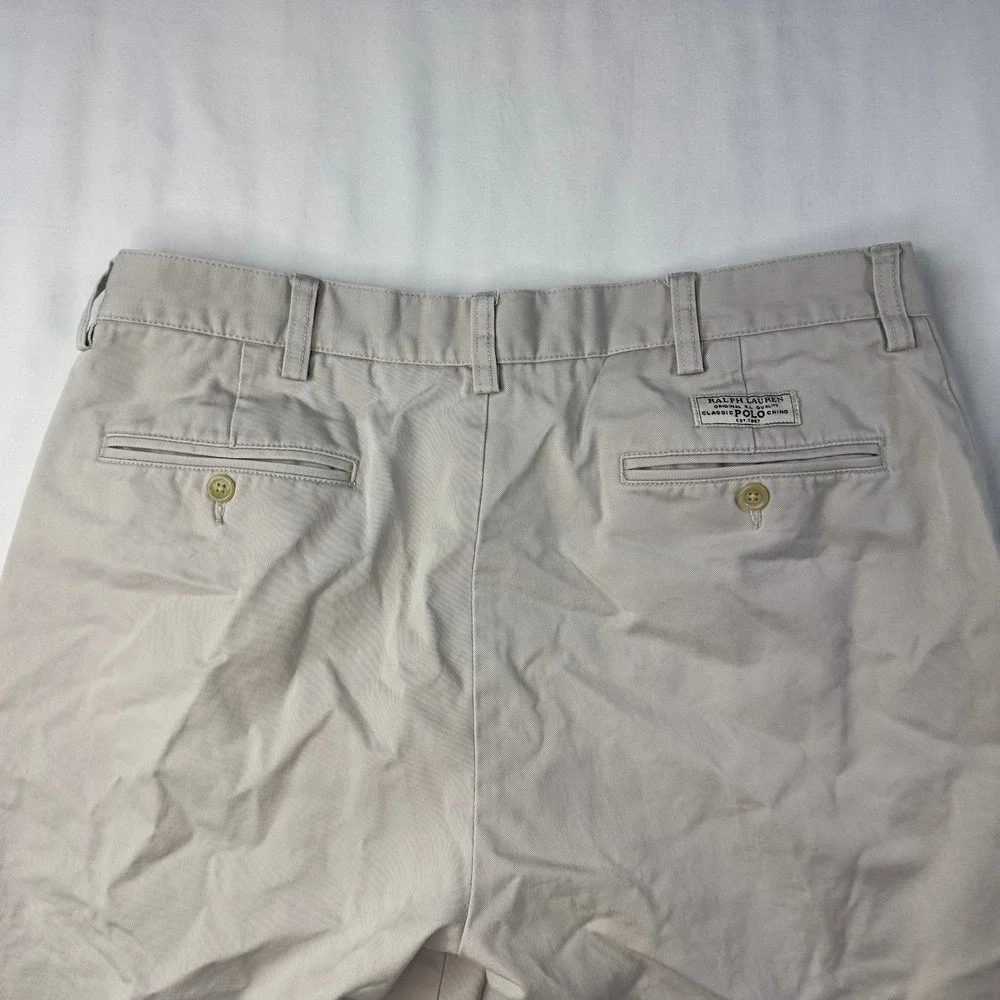 Polo Ralph Lauren Men's Size 34 Chino‎ Shorts Relaxed Fit 9